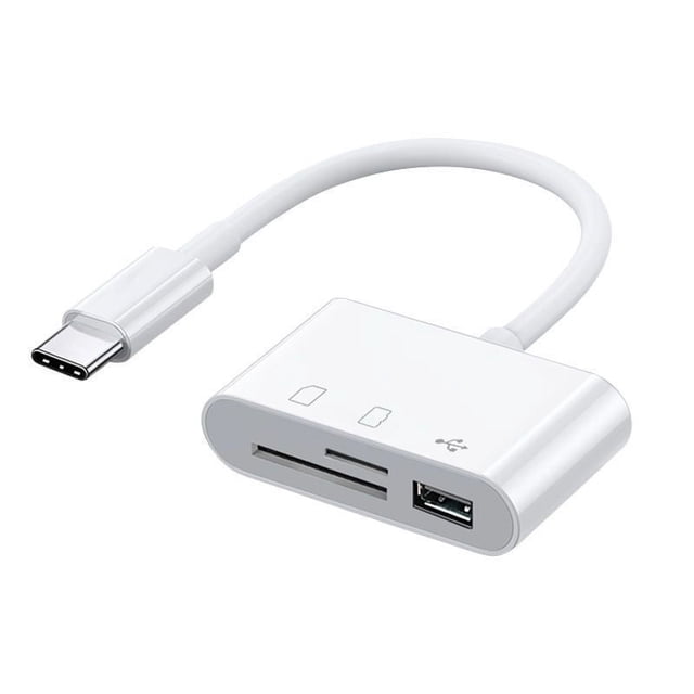 Lector de tarjetas multifunción sin computadora, teléfono móvil otg, descarga directa, eliminación de canciones, imágenes, tarjeta USB/TF/SD
