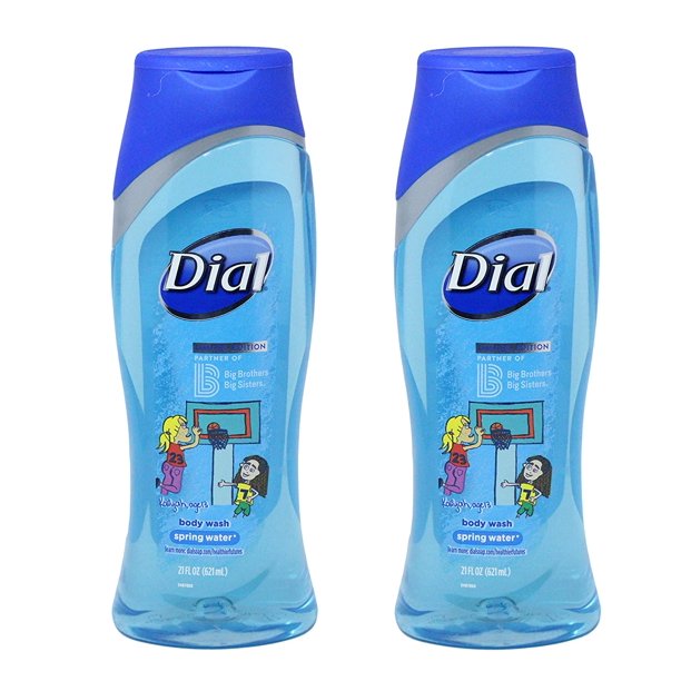 Dial Body Wash Limited Edition Spring Water, 21 Ounce (Pack of 2