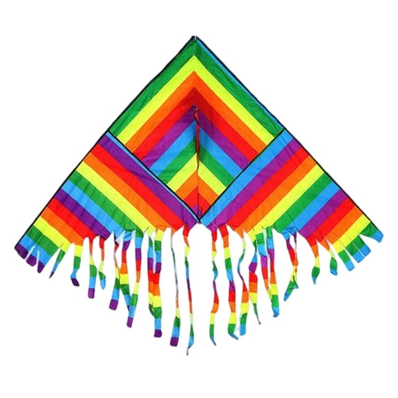 Cartoon Rainbow Kite Long Tail Portable Park Birthday Colorful Portable Durable Decoration Kites Reusable Outdoor Sports Toy for Kids Type9