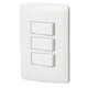 thumbnail image 1 of Placa CON 3 Interruptores Sencillos Blanco VOLTECK 46463 PA-APTR-IB, 1 of 1