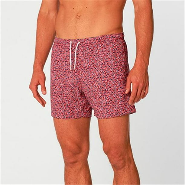 Union jack top swim shorts