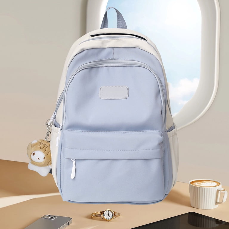 backpack travel light cute winspansy Small For School Girls Boys Aesthetic Lightweight Daypack Simple Backpack For Women Men College High School Bookbag Fit 14 Inch Laptop,Rrey Brown : Electronics and keeps you cool when you carry it for a long time Yettn Pastel Aesthetic Backpack,Cute Large