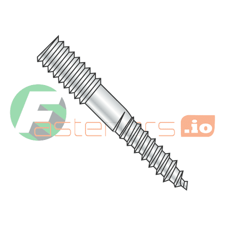 

5/16-18 x 4 1/2 Plain Center Hanger Bolts / Steel / Zinc (Quantity: 350 pcs)