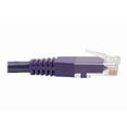 thumbnail image 3 of Eaton Tripp Lite Series Cat6 Gigabit Molded UTP Ethernet Cable RJ45 M/M PoE Purple 50 ft. 15.24 m, 3 of 6