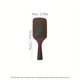 thumbnail image 1 of Paddle Hair Brush, Wooden Handle Easy Detangling Scalp Massage Hair Brush Comb Gently Detangles Styles Smooth And Conditions Hair Minimizes Frizz And Breakage Detangler Brush For All Hair Types, 1 of 5