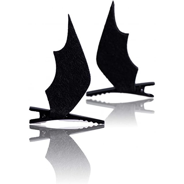2 uds. De dibujos animados de Halloween, orejas de murciélago, alas de murciélago, pinzas para el pelo, horquilla, accesorios para el cabello, disfraz de Cosplay, diadema con alas de cuernos de diabl TUNC Sencillez