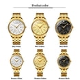 thumbnail image 4 of Chenxi Hot Fashion Creative Watches Women Men Quartz Watch Golden Lovers' Wristwatches Luxury Clock Brand Watches Relojes Hombre - Quartz Wristwatches, 4 of 6