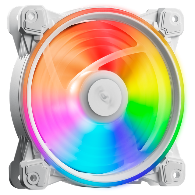 Ventilador XPG Hurricane 120 ARGB PWM Adata Blanco HURRICANE120ARGBPWM-WHCWW