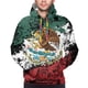 thumbnail image 3 of Sudadera con capucha con la bandera de México para hombre, sudadera con estampado 3D, sudadera con gráficos casuales, sudadera con capucha de gran tamaño para primavera y otoño, ropa de calle, 3 of 5