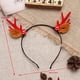 thumbnail image 2 of Injueey Aro de pelo de Navidad para vacaciones, Cosplay, sombreros de Navidad, accesorios de moda, Clips laterales, herramientas de joyería Kits de decoración para fiestas Diadema caqui, 2 of 6