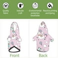 thumbnail image 6 of Haiem Llama Unicorn and Rainbow for Winter Dog Hoodie Sweatshirts with Pockets Warm Dog Clothes for Small Dogs Chihuahua-Small, 6 of 7