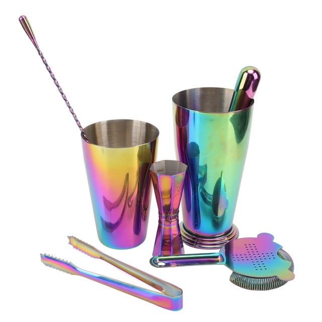 Bartender Kit, 304 Stainless Steel Weighted Bottom Cocktail Jigger Heat Preservation For Bar