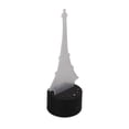 thumbnail image 4 of Digital Calendar Clock, 9 Ringtones Eiffel Tower 3D Lamp with Base for Office for Bedroom, 4 of 7