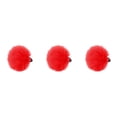 thumbnail image 1 of ZLight Chouchous à Pompons Tendance Coréens, Élastiques pour Queue de Cheval, Accessoires pour Cheveux, Rouge P 3ensemble, 1 of 6