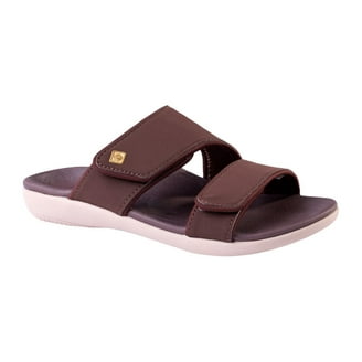 Spenco Weekend Wedge – Sandali Con Zeppa Donna, Morbido Tessuto E Cinghia Foderata, Plantare Total Support