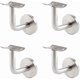 thumbnail image 1 of 4 Pieces Of Stainless Steel Handrail Bracket Wall Bracket Home Improvement Staircase Handrail (silver), 1 of 2