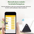 thumbnail image 3 of Bouanq Smart GPS Tracker, Portable Waterproof Bluetooth Tracker for Dogs, Kids, Cats, Luggage, Wallet, with app for Phone, Replaceable Battery Waterproof Tracking Device, 3 of 5