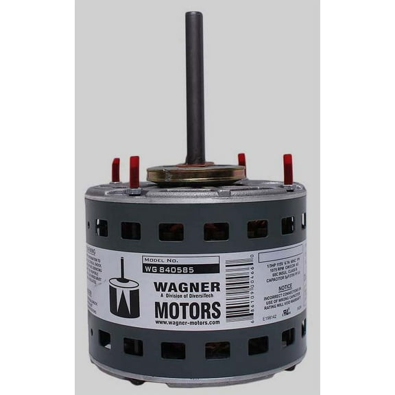 Diversitech WG840585 DIRECT DRIVE FURN BLOWER MOTOR 13HP 115V USES 5 MFD CAP.