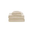 thumbnail image 1 of Maplenight Premium Soft Velvet Flannel Twin Sheet Set of 2- Flat Sheet & Pillowcase - Cozy, Warm, Anti-Static & Non-Pilling Fleece Bedding for Ultimate Comfort Beige, 1 of 6
