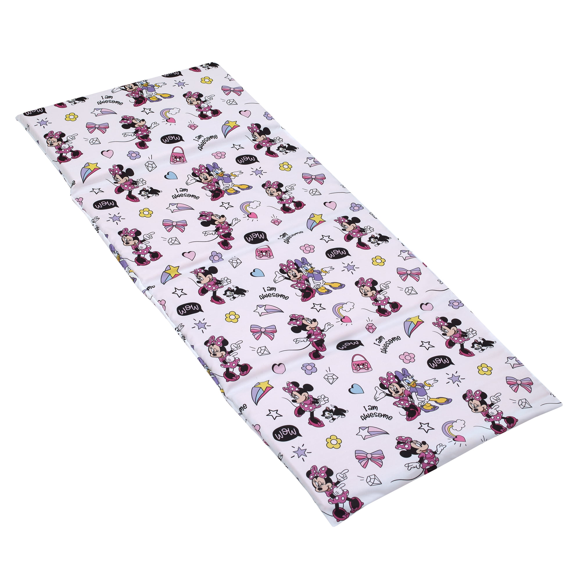 Disney Minnie Mouse I am Awesome Preschool Nap Pad Sheet