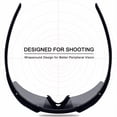 thumbnail image 5 of Tactical Shooting Glasses – Windproof & UV400 Protection, 3 Interchangeable Lenses for Outdoor Sports, 5 of 6