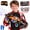 Black and Orange, variant on Awecheer 1:12 RC Car, 2.4GHz Remote Control Car with 2 Rechargeable Batteries, High-Speed Spray RC Stunt Racing Car with LED Lights and Music,Vehicle Gift for Kids Boys Girls 6+, Red