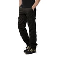 thumbnail image 2 of Cethrio Cargo Pants Men Loose Fit- Fall and Winter Clearance Loose Plus Size with Pockets Workout Casual Outdoor Casual Black Cargo Pants Size M, 2 of 4