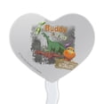thumbnail image 2 of Dinosaur Train Buddy and Tiny the Naturalists Heart Love Cupcake Picks Toppers Decoration Set of 6, 2 of 7