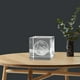 thumbnail image 4 of Pisapapeles De Cristal 3d Happyware Cubo de Cristal para Adornar tu escritorio, 4 of 4