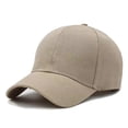 thumbnail image 2 of Classic Plain Baseball Cap, Unisex Adjustable Casual Sports Hat with Multiple Solid Colors, Lightweight Breathable Outdoor Sun Hat for Running, Walking, Camping and Everyday Wear, 2 of 8