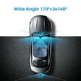 Vital 360 Degree 4 Channel Dash Cam FHD 1080P - 8 IR Night Vision, 24H ...