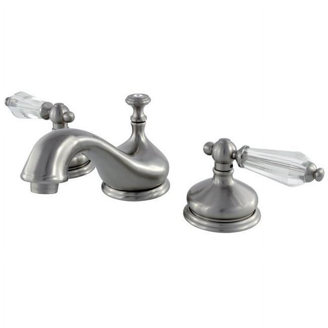 Kingston Brass KS1168WLL Robinet de Lavabo à Grand Diffusion avec Bonde en Laiton, SN