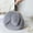 Grey, variant on Aodebiao Women's Cute Rabbit Ears Crossbody Bag, Soft Mini Tote with Clip Closure, Versatile Handbag for Daily Use/Gift