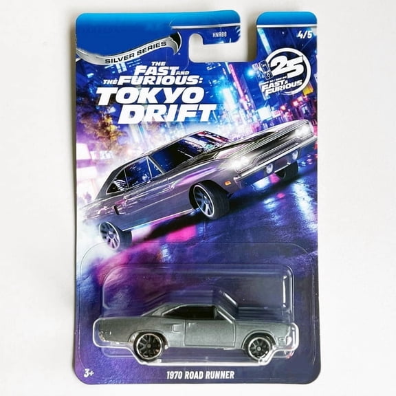 HW 2025 Silver Series Fast & Furious Tokyo Drift #4 1970 Road Runner