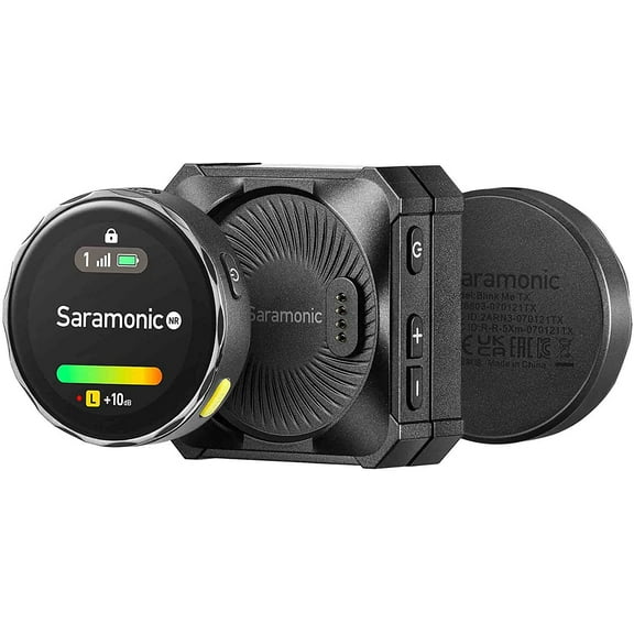 Saramonic Blink Me 2-Person Smart Wireless Mic System with Touchscreen, Transmitters & Recording