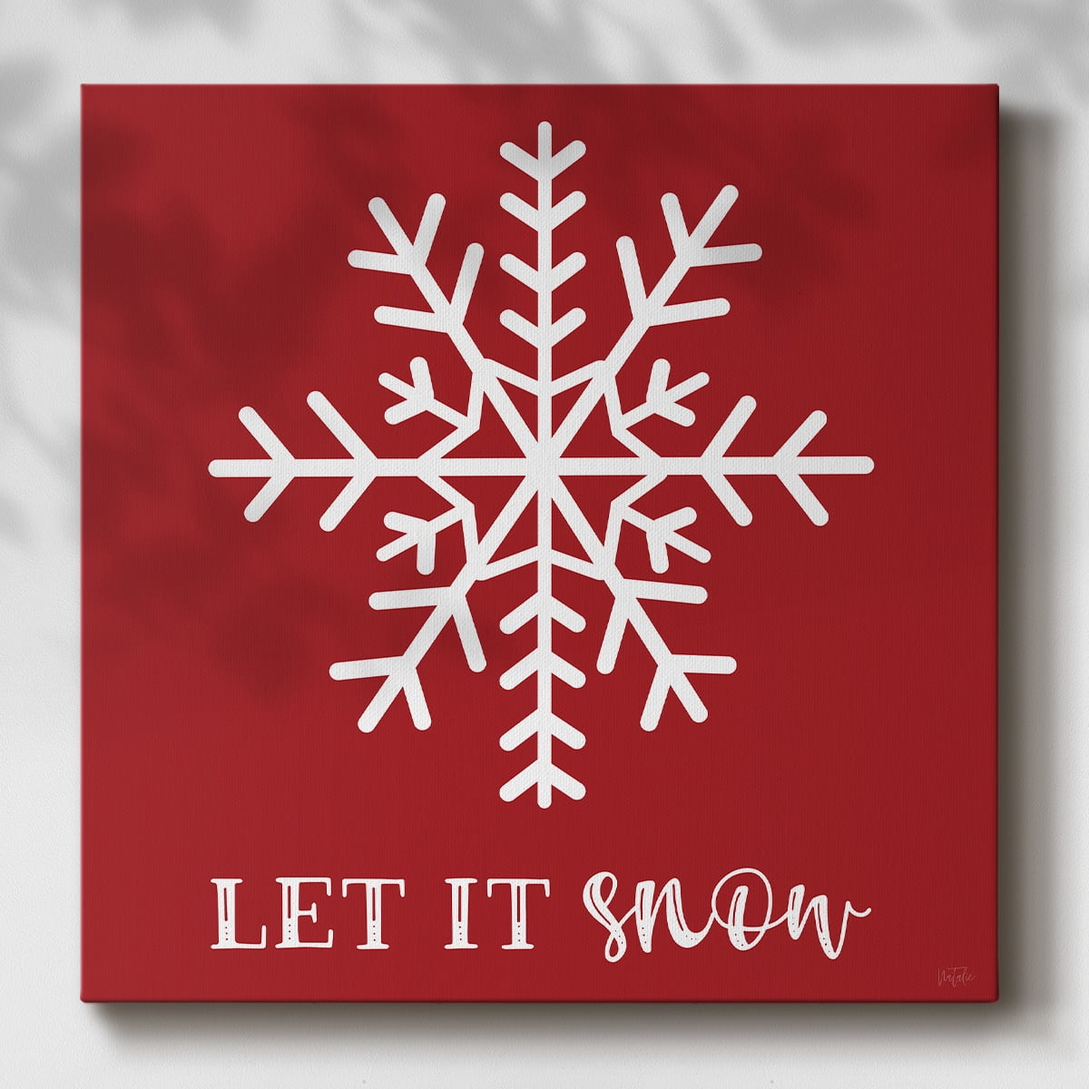 Let It Snow- Gallery Wrapped Canvas