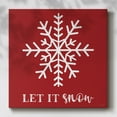 thumbnail image 2 of Let It Snow- Gallery Wrapped Canvas, 2 of 9