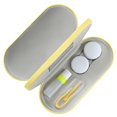 thumbnail image 1 of Estuche para Anteojos + Estuche para Lentes de Contacto MoKo Doble Cara Amarillo, 1 of 7