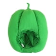 thumbnail image 3 of Gorro de felpa verde suave para Halloween Yuyangstore decoraciones navideñas, 3 of 7