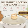 thumbnail image 3 of Bakken-Swiss 14-Piece Kitchen Cookware Set – Granite Non-Stick – Eco-Friendly – for All Stoves & Oven-Safe, 3 of 8