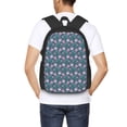 thumbnail image 6 of Balery Tulips Flowers Backpack for Men and Women - Durable 600D Oxford Cloth -Large Capacity, Water-Resistant School, Travel, and Hiking Bag, 6 of 9