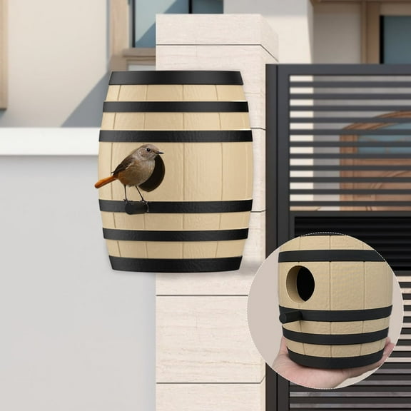 Bird Houses for Outside Clearance, Cedar Bird House Outdoor, Bluebird Swallow Wren Chickadee