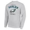 thumbnail image 2 of Men's Starter Heather Gray Philadelphia Eagles Team Logo Pullover Sweatshirt, 2 of 3
