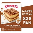 thumbnail image 3 of Krusteaz Cinnamon Swirl Crumb Cake and Muffin Mix, 21 oz Box, 3 of 15