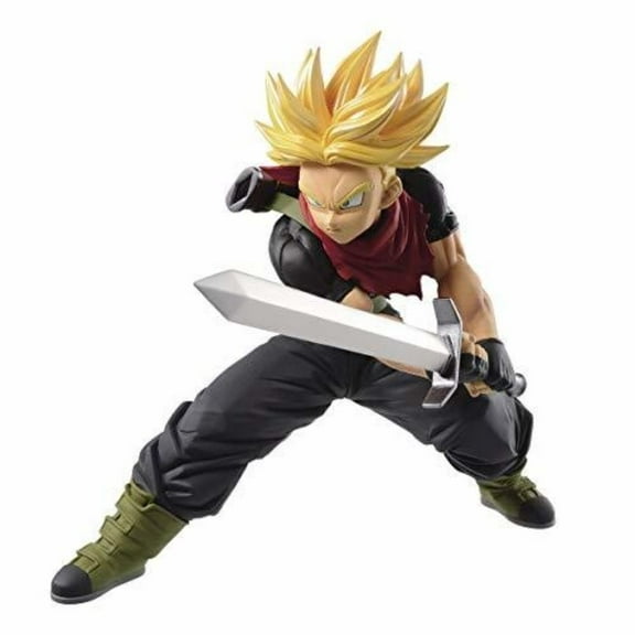 Dragon Ball Heroes Transcendence Art Super Saiyan Future Trunks Collectible PVC Figure