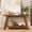 Brown, variant on 54" Farmhouse 2-Tier Console Table ,Wooden Entryway Sofa Table, Black