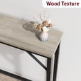 thumbnail image 5 of Aoile 39.3" Behind Couch Table, Sofa Tables Narrow Long for Living Room, Entryway, Hallway, Gray, 5 of 8