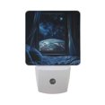 thumbnail image 6 of Yayeee LED Night Light for The Home Plug in With Light Sensors 2 Pack, Window Earth, 6 of 6