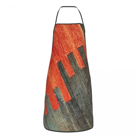 

Persian Tribal Turkish Kilim Apron Men Women Vintage Adult Unisex Kitchen Chef Bib Tablier Cuisine Cooking Baking Painting