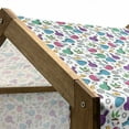 thumbnail image 5 of Lab Pet House, Chemicals Pills Bacteria Cell and Plant Pharmaceutical and Botanical Research, Outdoor & Indoor Portable Dog Kennel with Pillow and Cover, 5 Sizes, Multicolor, by Ambesonne, 5 of 5